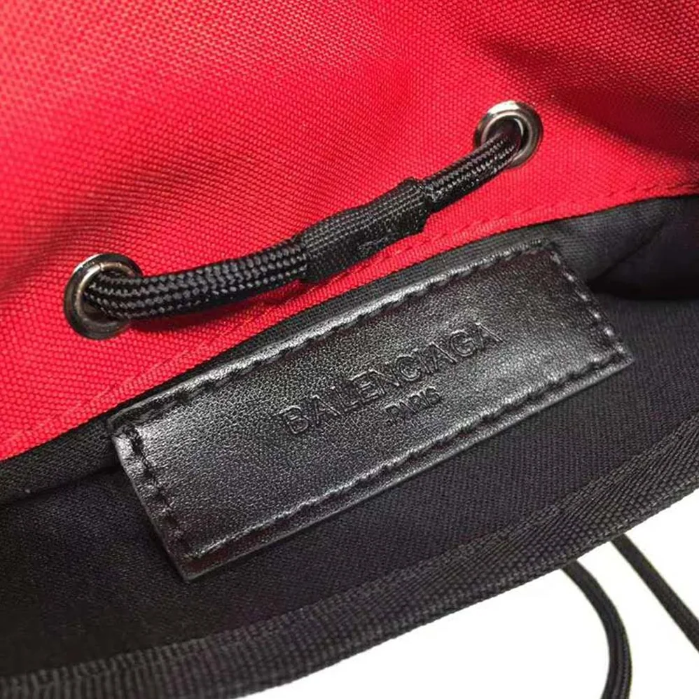 Balenciaga Explorer Pouch Strap for Men in Red