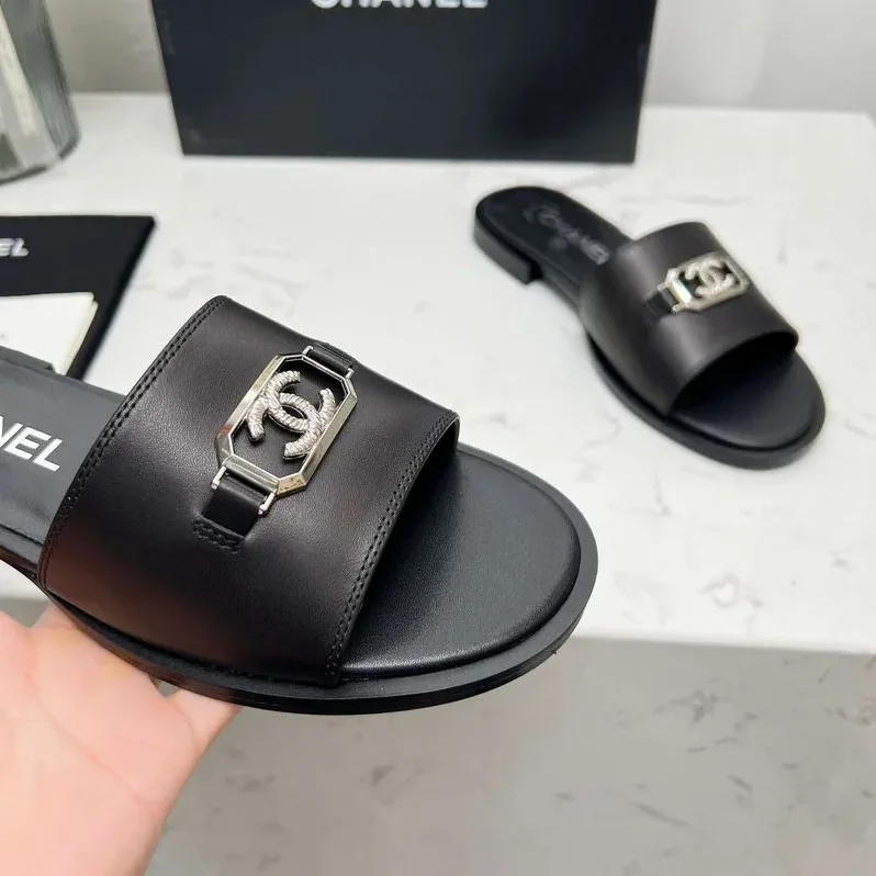 Chanel Mules Black Chanel Mules Black