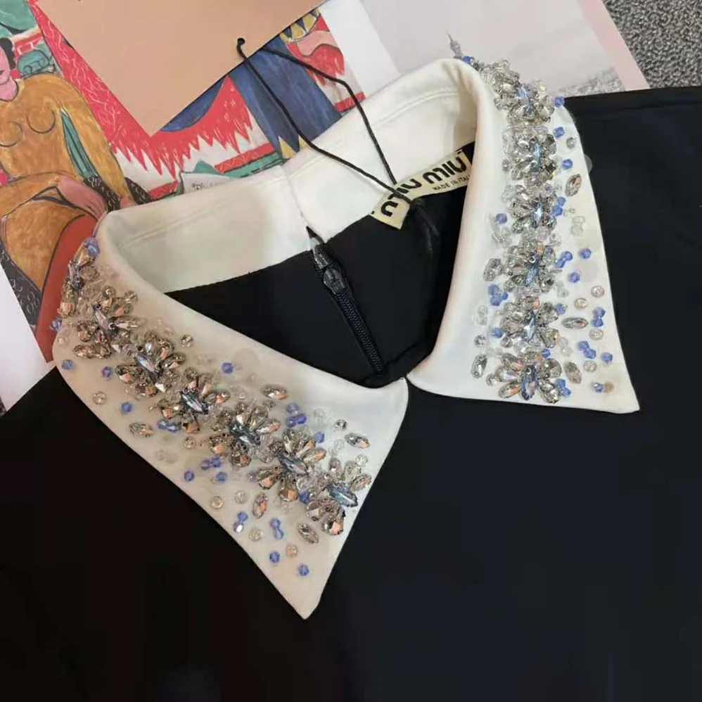 Miu Miu Cady Dress Precious Elegance Full of Contemporary Charm for Women