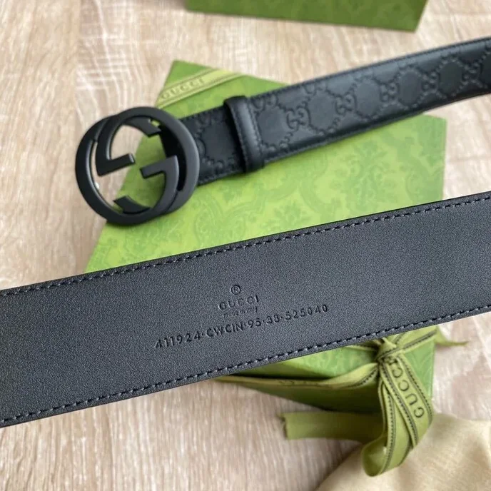 Gucci Belt Black GG, for Women Gucci Belt Black GG, for Women
