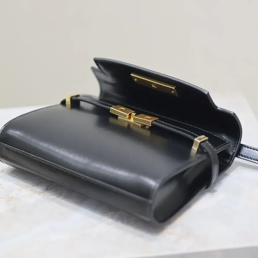 Saint Laurent YSL Mini Manhattan in Box Saint Laurent for Women in Black