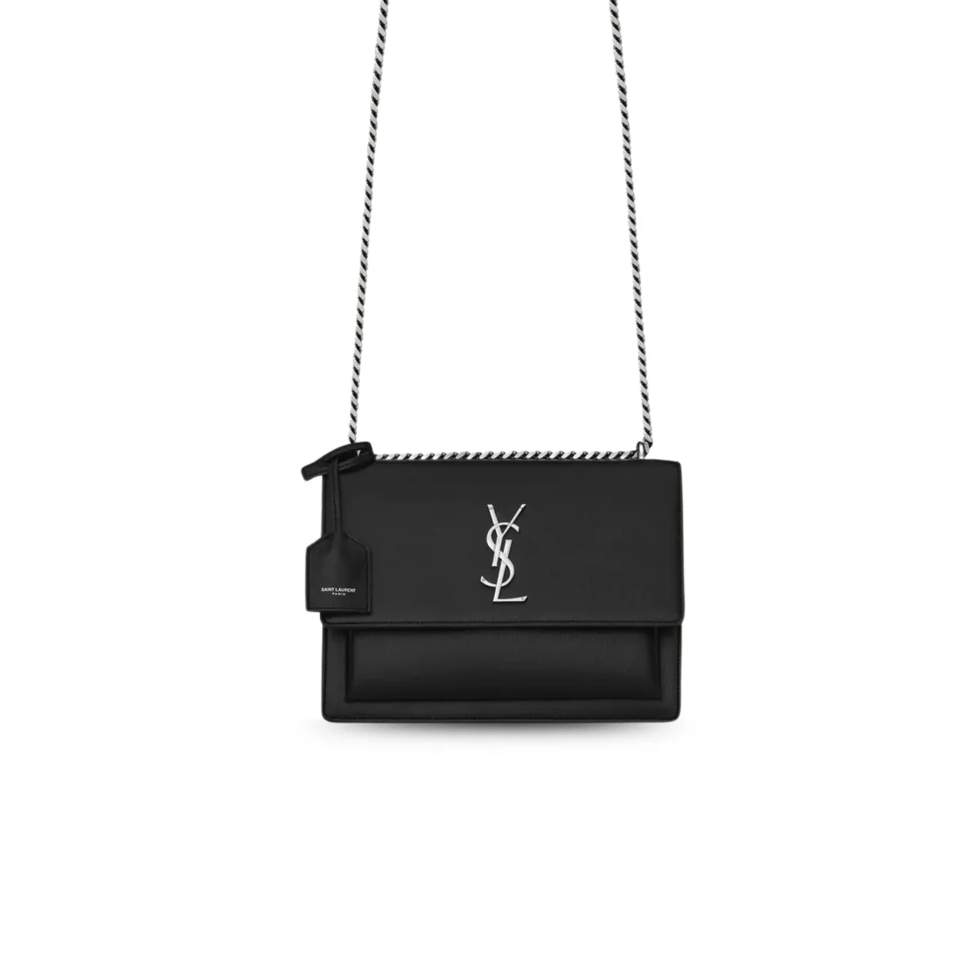 Saint Laurent Sunset Medium Chain Bag Black / Saint Laurent Sunset Medium Chain Bag Black /