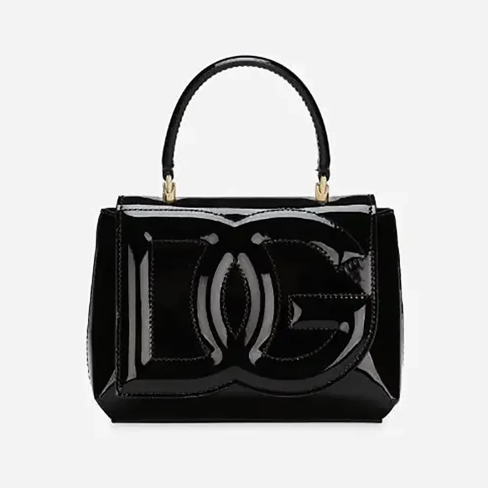Dolce Gabbana D&G DG Logo Bag Top-handle Bag for Women in Black