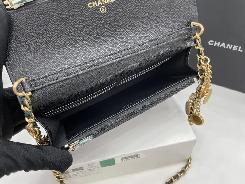 Wallet On Chain Green in Black/White /