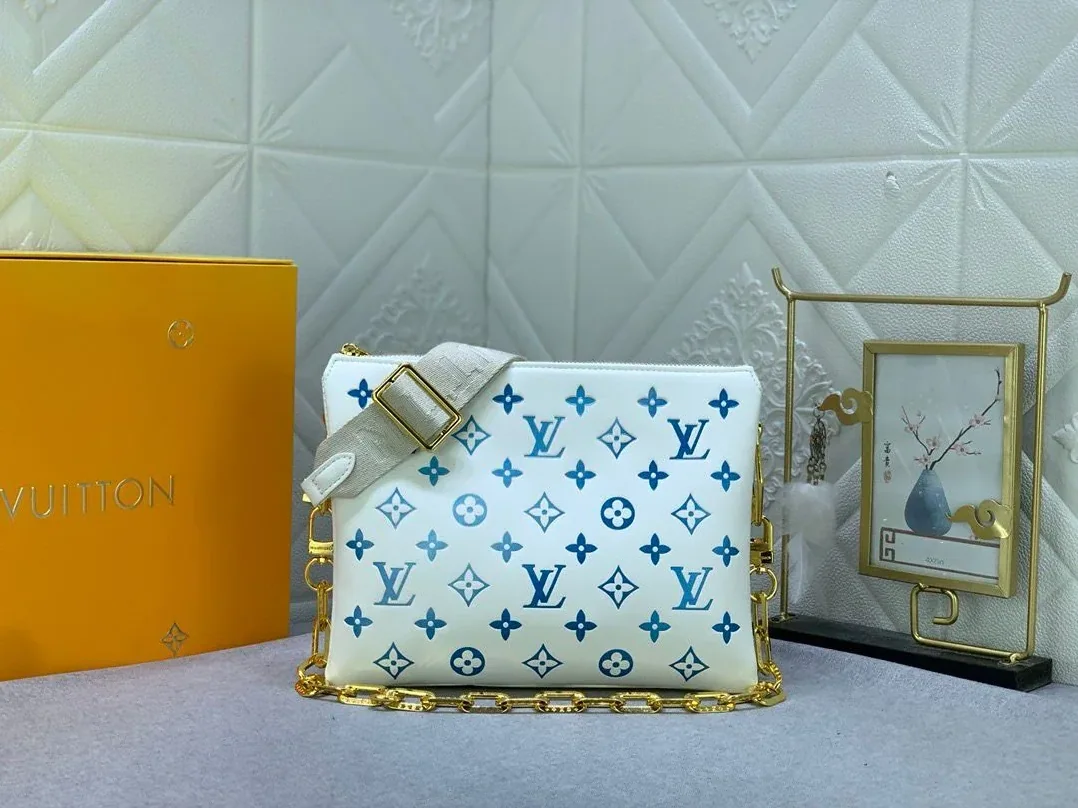 Louis Vuitton Coussin PM Bag Blue / Louis Vuitton Coussin PM Bag Blue /