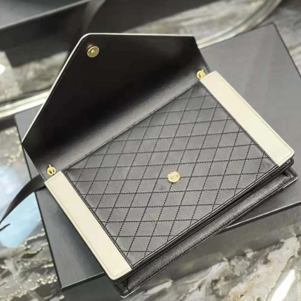 Saint Laurent YSL Gaby Satchel in Vintage Lambskin for Women Saint Laurent YSL Gaby Satchel in Vintage Lambskin for Women