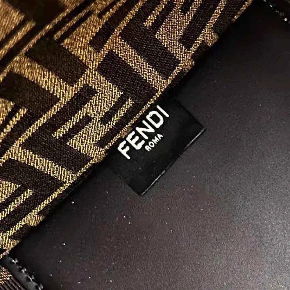 Fendi Sunshine Medium Fendace Printed FF Leather Shopper for Women Fendi Sunshine Medium Fendace Printed FF Leather Shopper for Women
