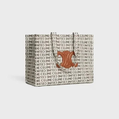 Celine Large Cabas Thais In Textile With Celine All-Over Bags .02NT- / 16 Inches