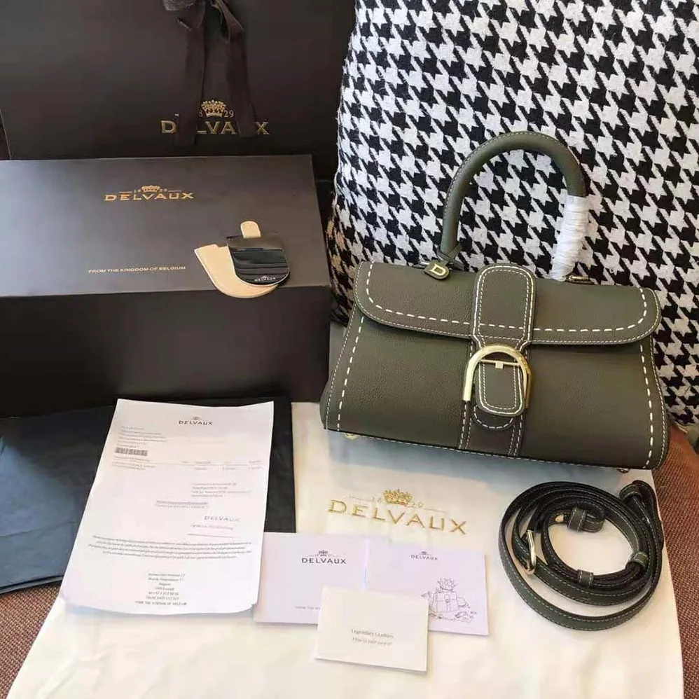 Delvaux Brillant East/West Mini Surpique in Rodeo Calf for Women Delvaux Brillant East/West Mini Surpique in Rodeo Calf for Women