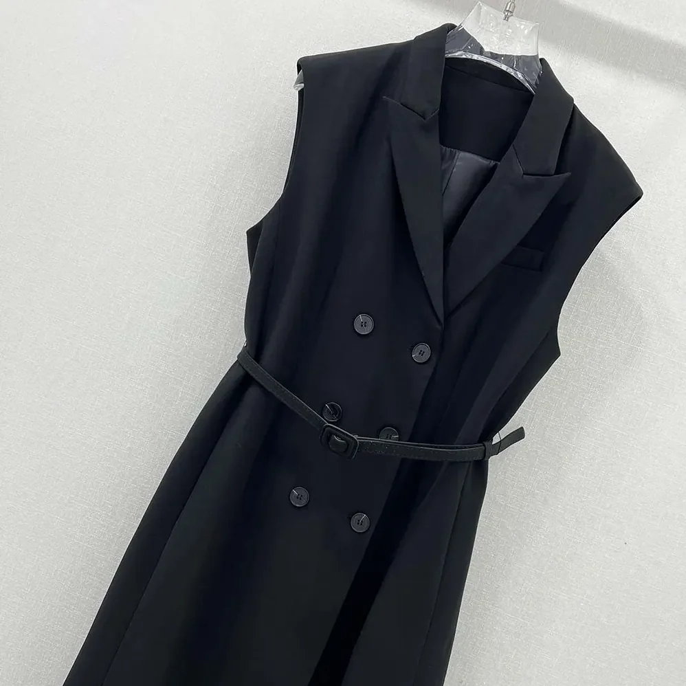 Dior Mid-Length Blazer Dress Black Virgin Wool and Cotton Bouclé for Women Dior Mid-Length Blazer Dress Black Virgin Wool and Cotton Bouclé for Women