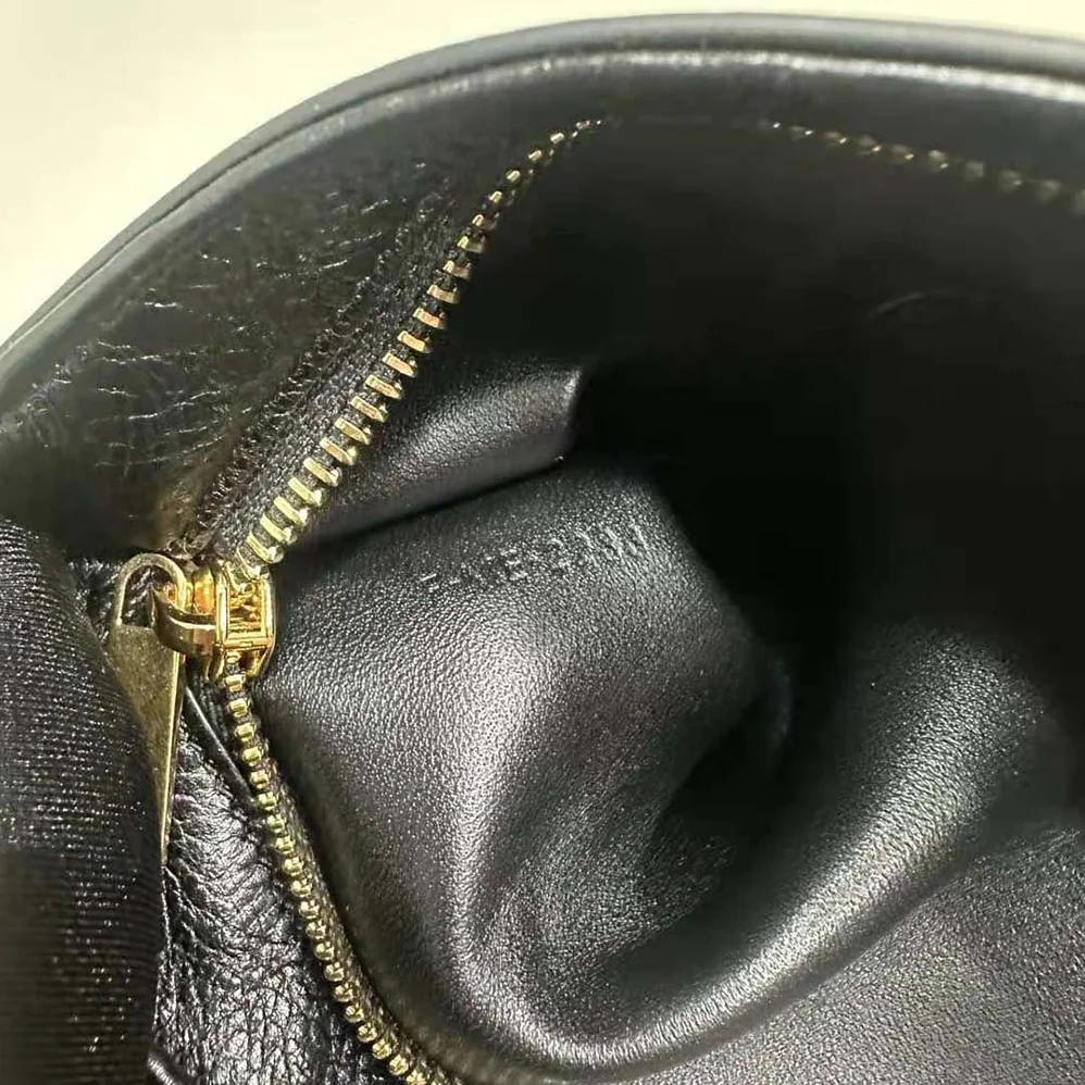 Celine Wiltern Clutch Triomphe Soft in Smooth Calfskin for Women in Black Celine Wiltern Clutch Triomphe Soft in Smooth Calfskin for Women in Black