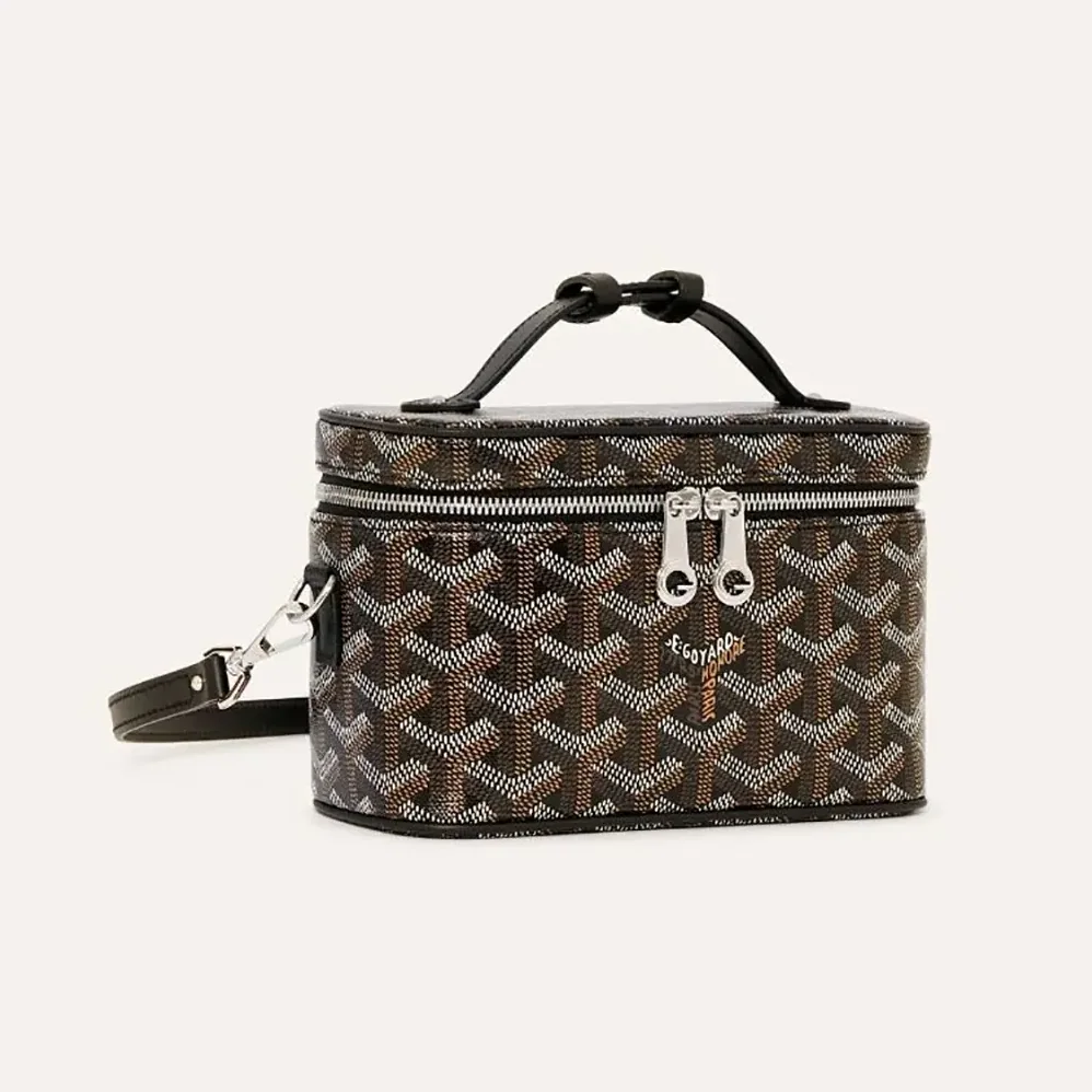 Goyard Muse Mini Vanity for Unisex in Black Goyard Muse Mini Vanity for Unisex in Black