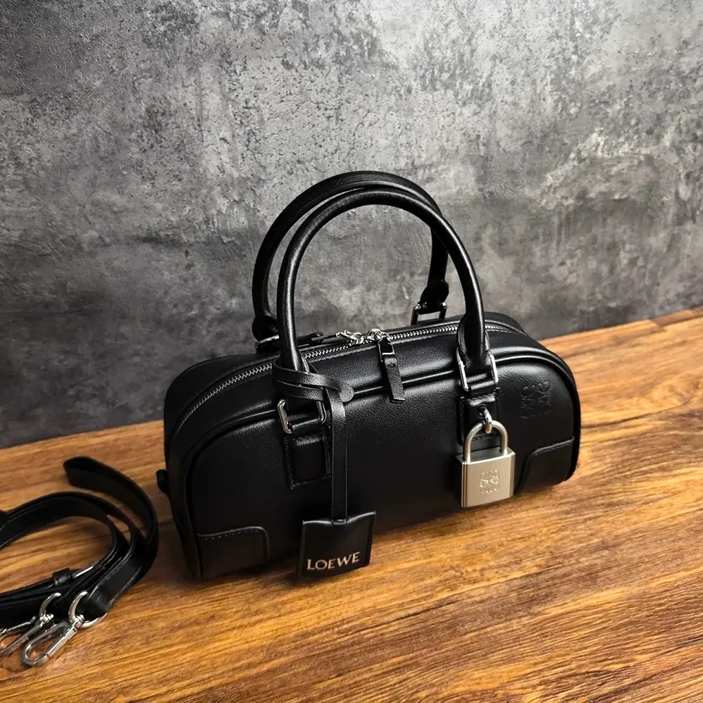 Loewe Amazona 23 Cropped Bag in Shiny Calfskin for Women Loewe Amazona 23 Cropped Bag in Shiny Calfskin for Women