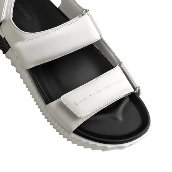 Hermes Junior Sandals Blanc Hermes Junior Sandals Blanc