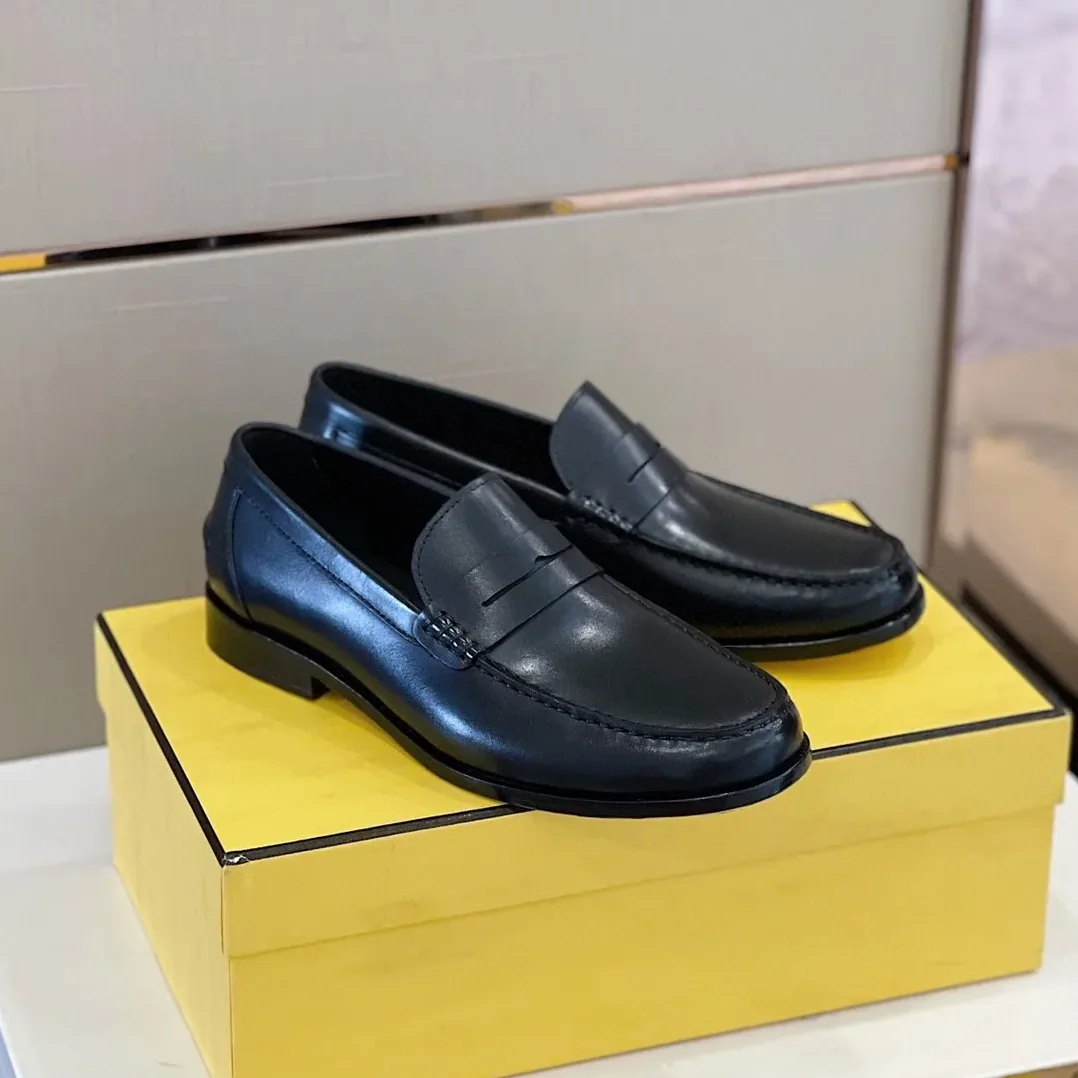 Fendi Force Matte Black Loafers Fendi Force Matte Black Loafers