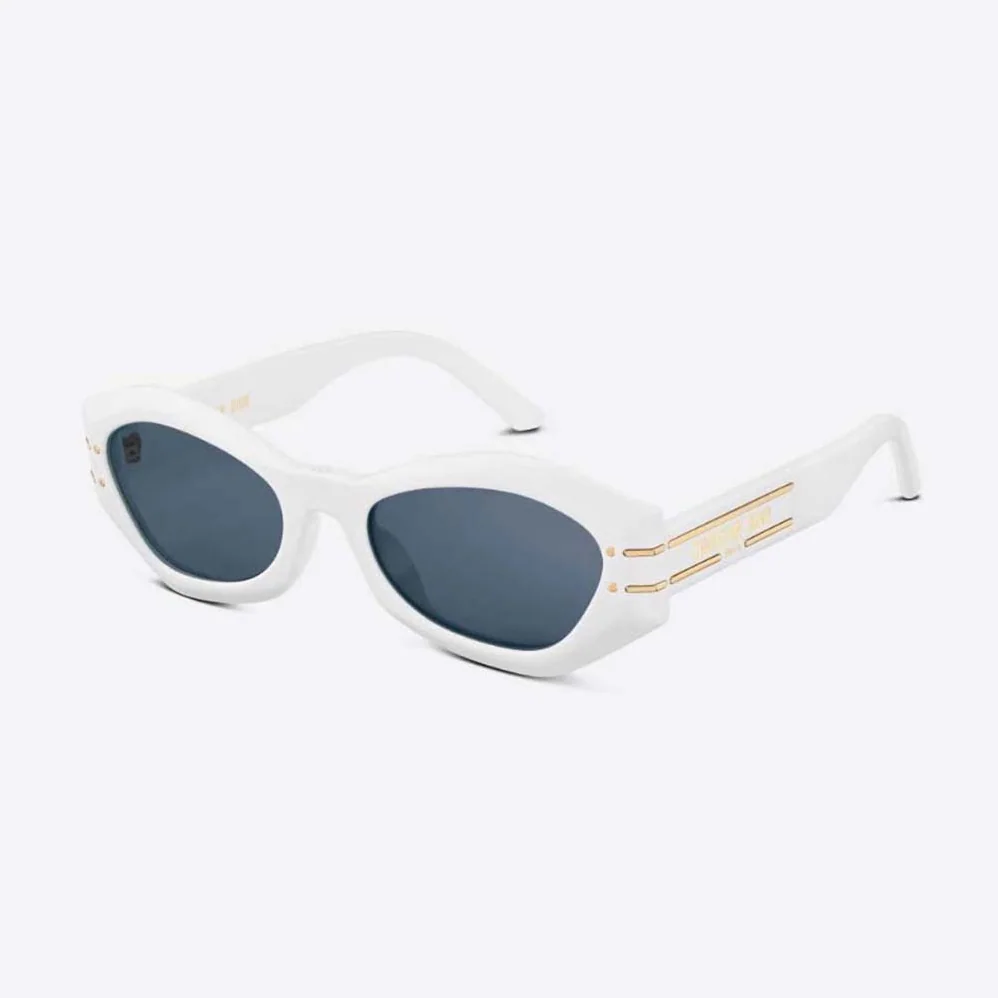 Dior DiorSignature B1U White Butterfly Sunglasses for Women Dior DiorSignature B1U White Butterfly Sunglasses for Women