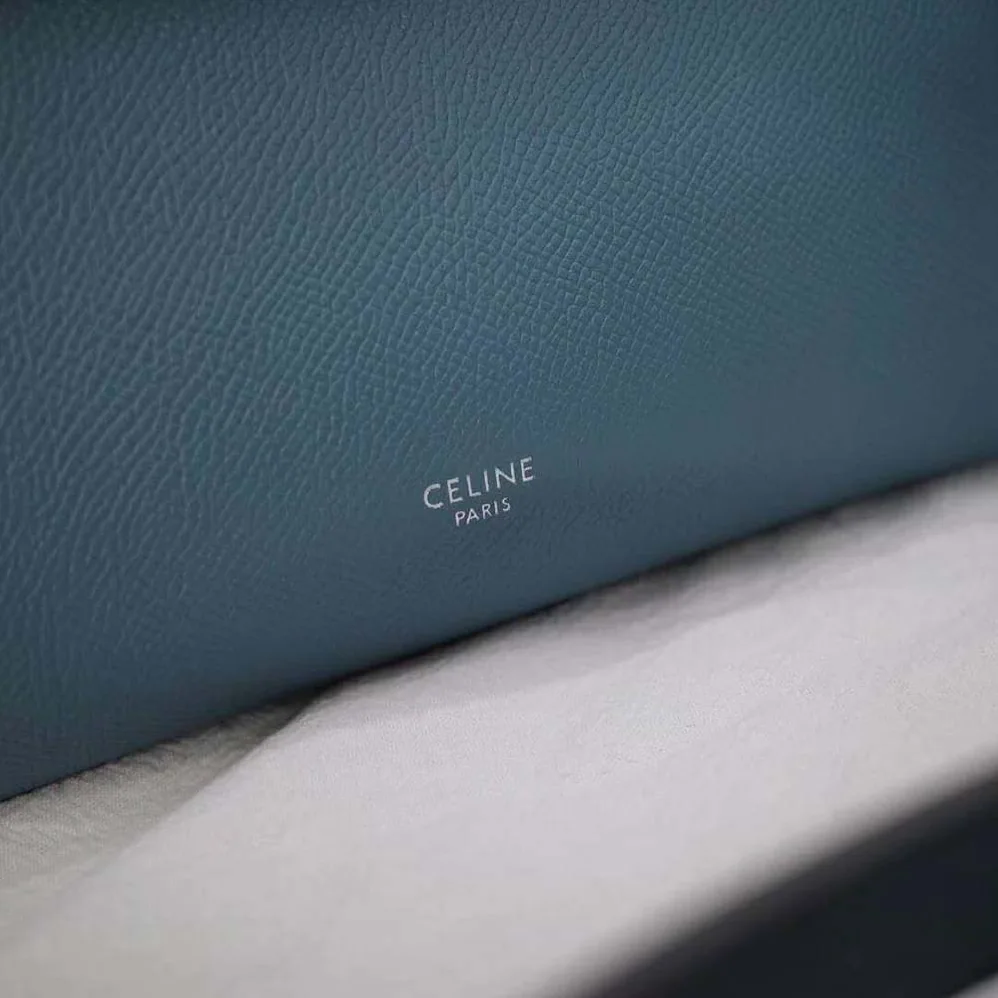 Celine Micro Belt Bag in Grained Calfskin for Women in Navy