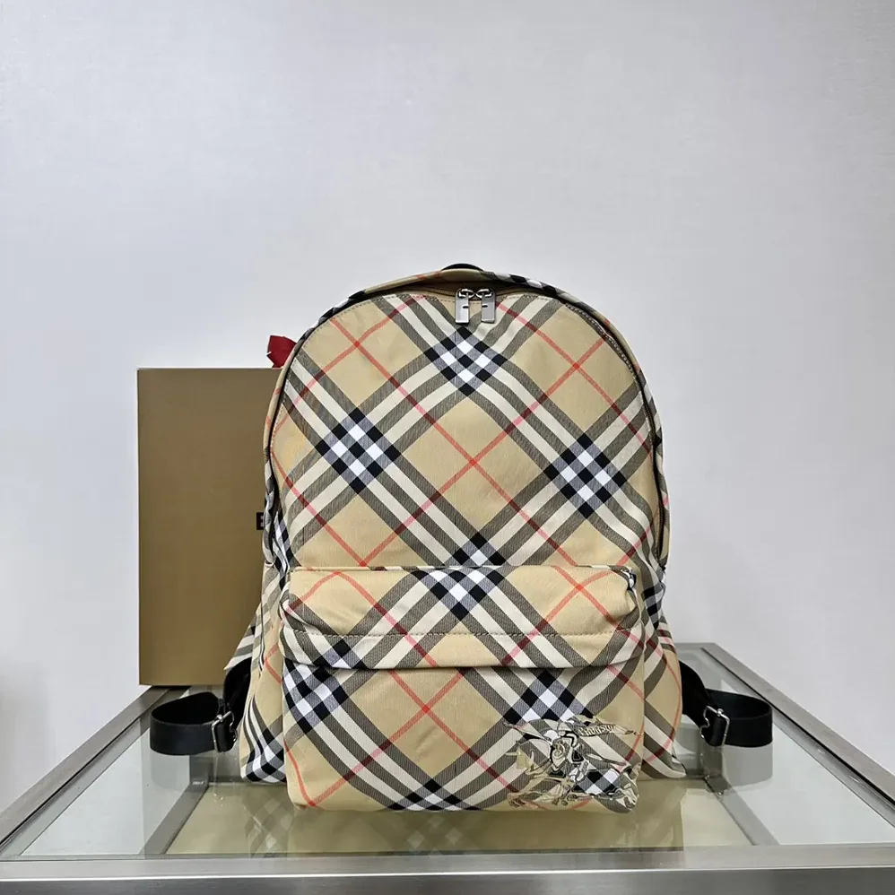 Burberry Check Backpack for Women