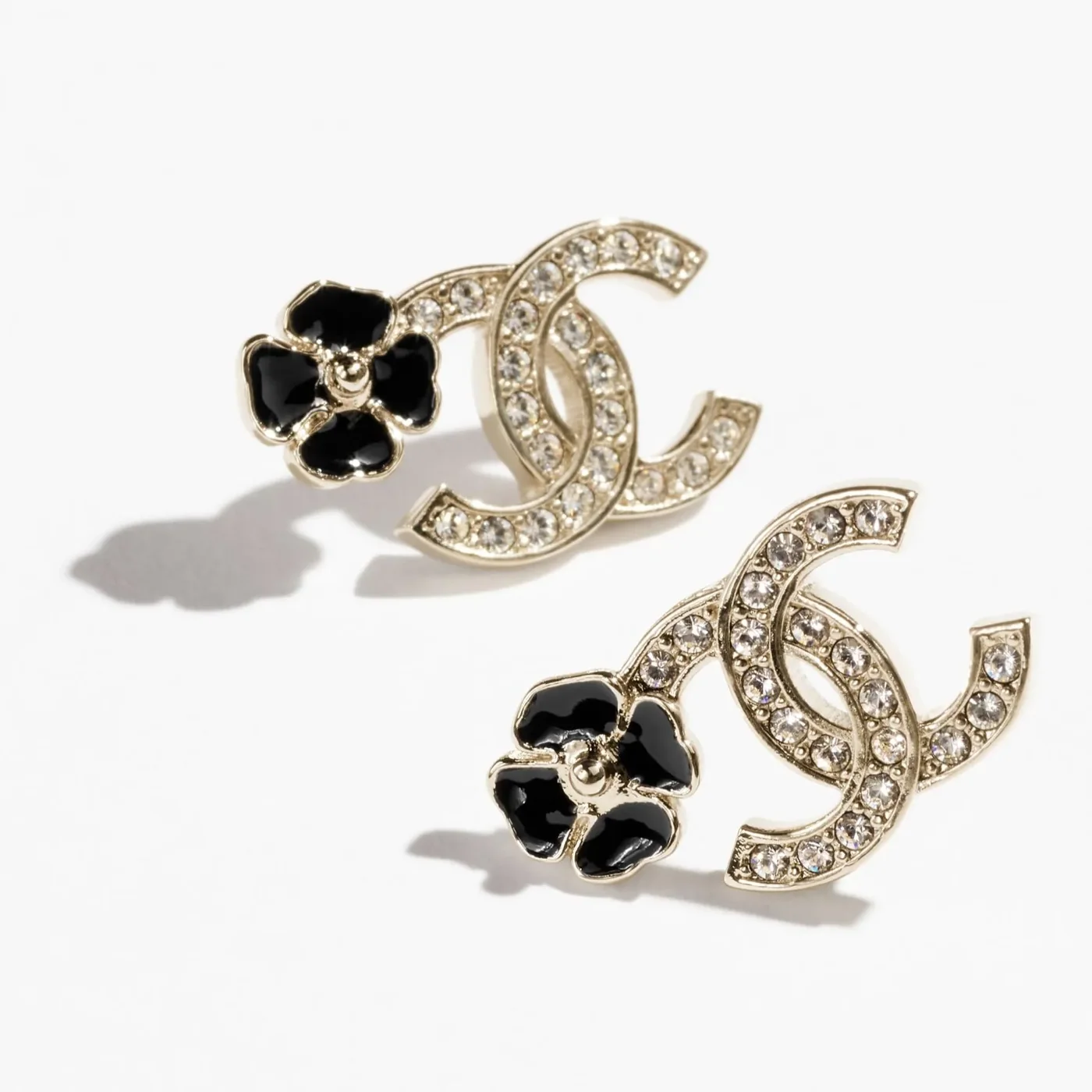 Chanel Lucky Charms Stud Earrings