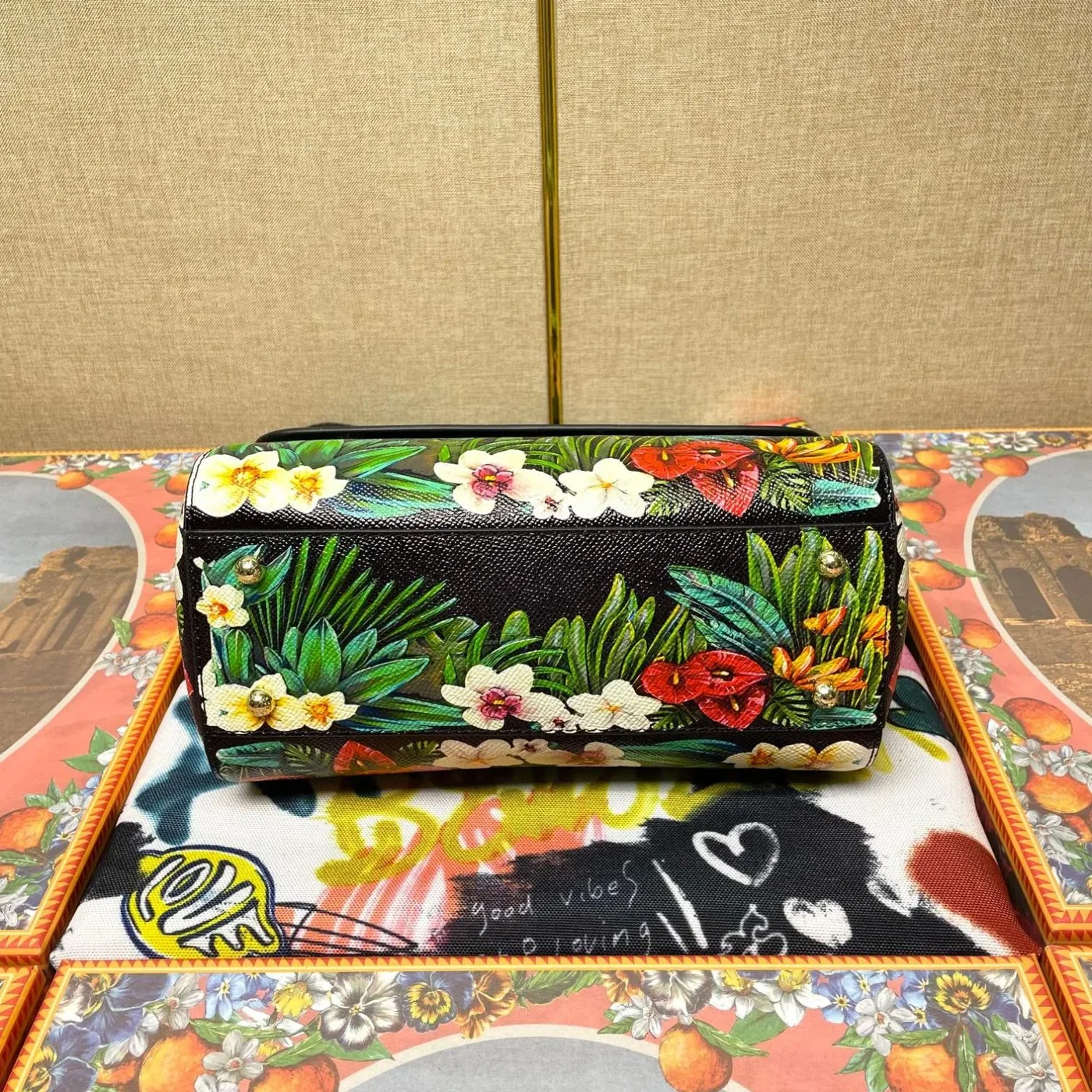 Dolce & Gabbana Milano Sicily Bag Green / Dolce & Gabbana Milano Sicily Bag Green /