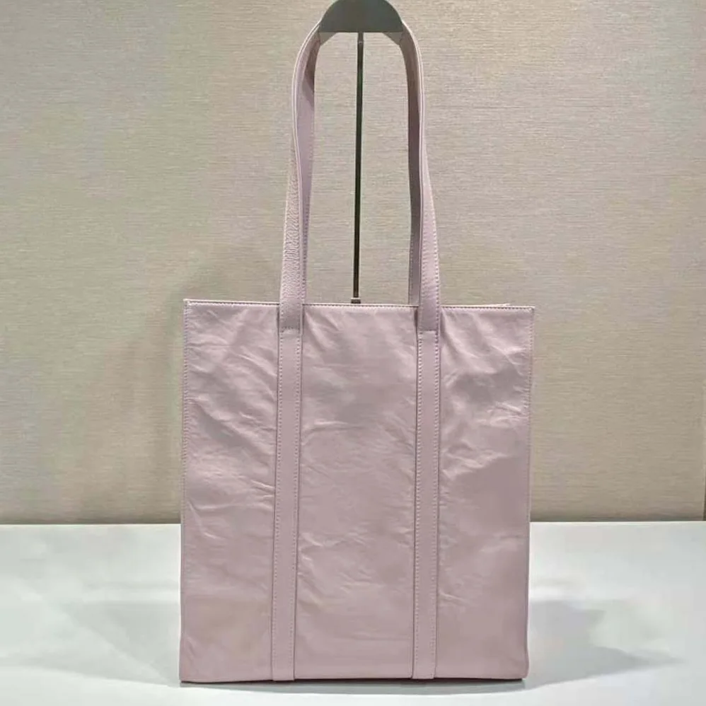 Prada Small Antique Nappa Leather Tote for Women in Pink Prada Small Antique Nappa Leather Tote for Women in Pink