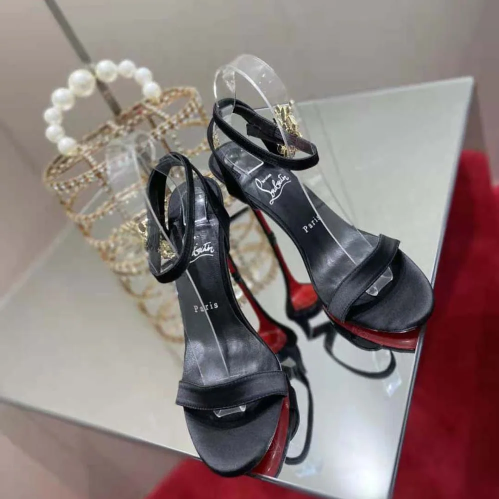 Christian Louboutin Goldie Joli 100 mm Heel Height for Women in Black