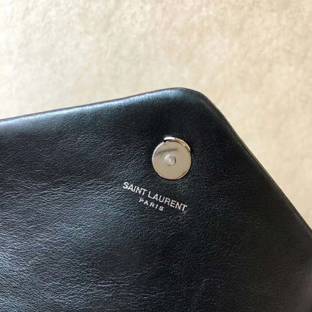 Saint Laurent YSL Small Loulou Bag Y Quilted Leather for Women in Black