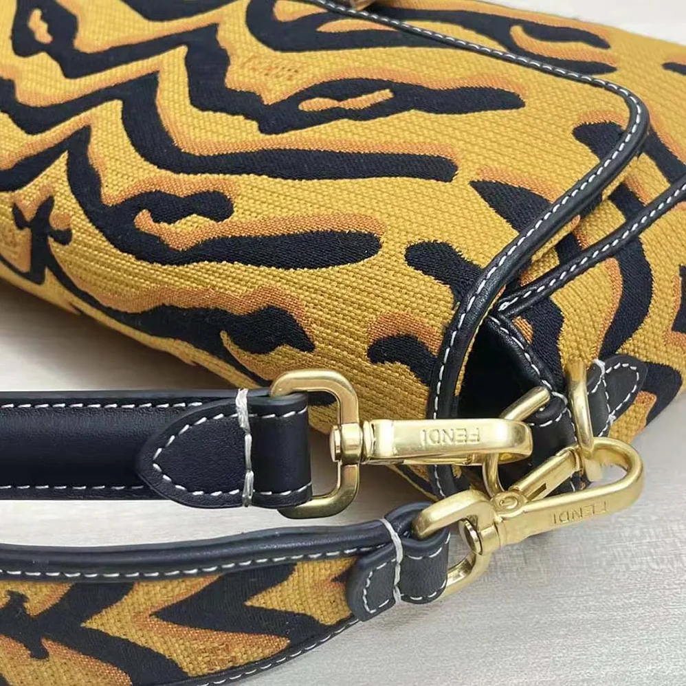 Fendi Baguette Bag from the Spring Festival Capsule Collection for Women Fendi Baguette Bag from the Spring Festival Capsule Collection for Women