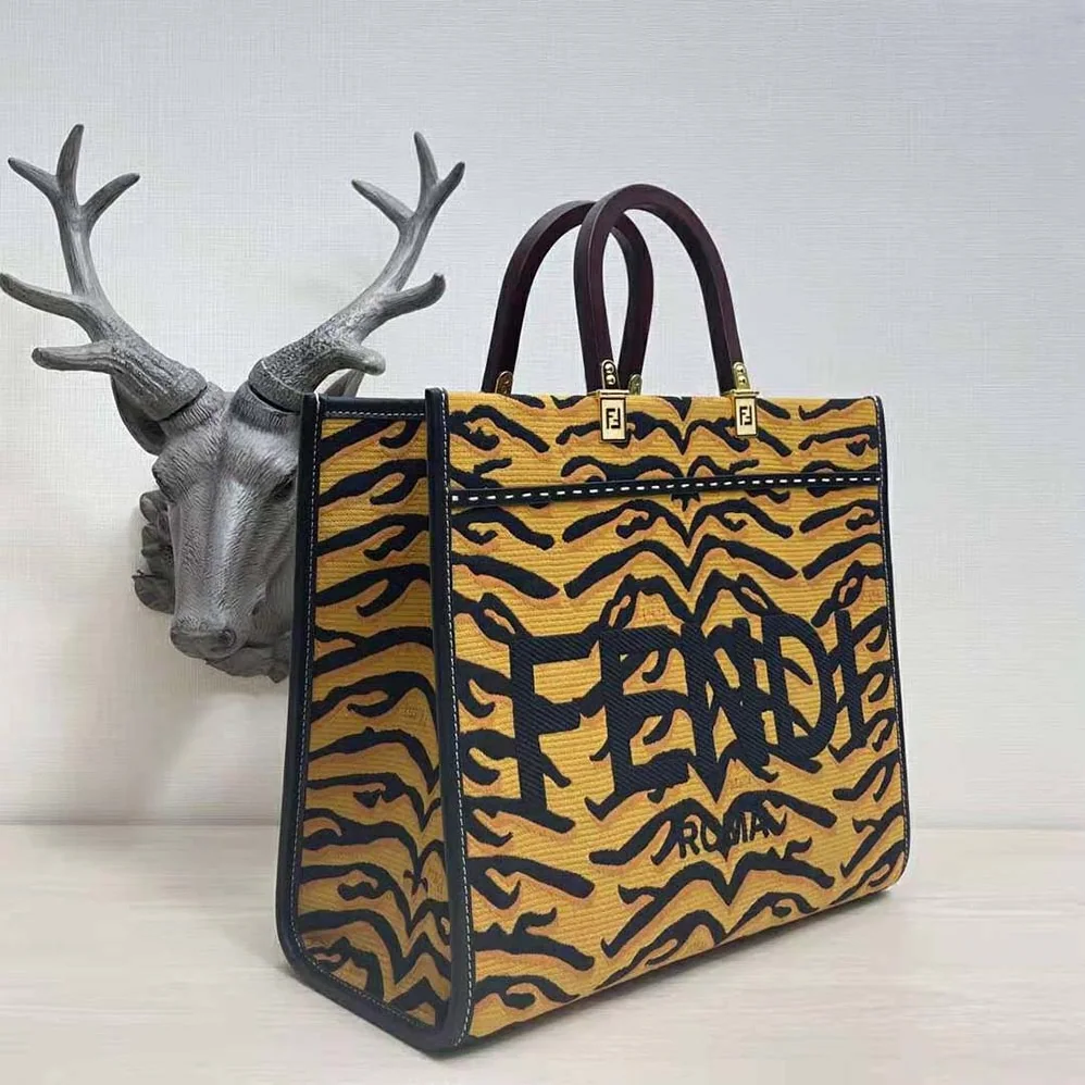 Fendi Sunshine Medium Shopper Bag From the Spring Festival Capsule Collection for Women