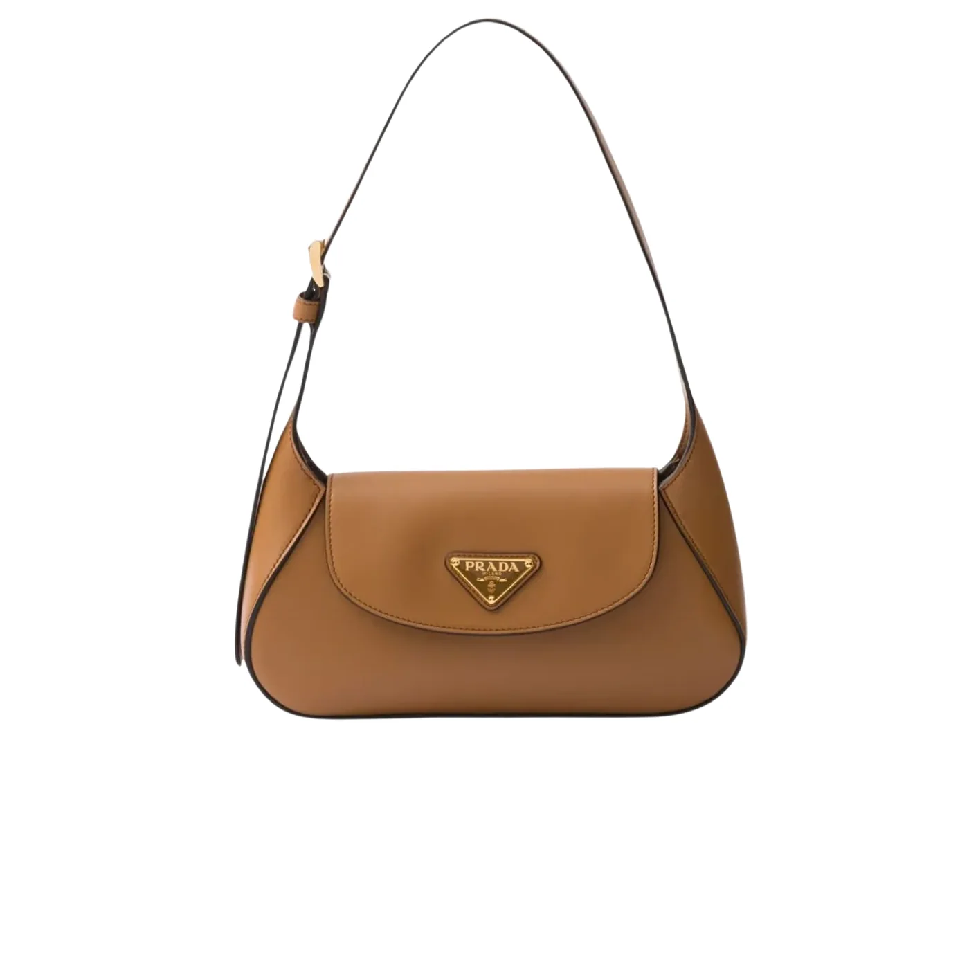 Prada City Small Shoulder Bag in Brown Gold Hardware Prada City Small Shoulder Bag in Brown Gold Hardware