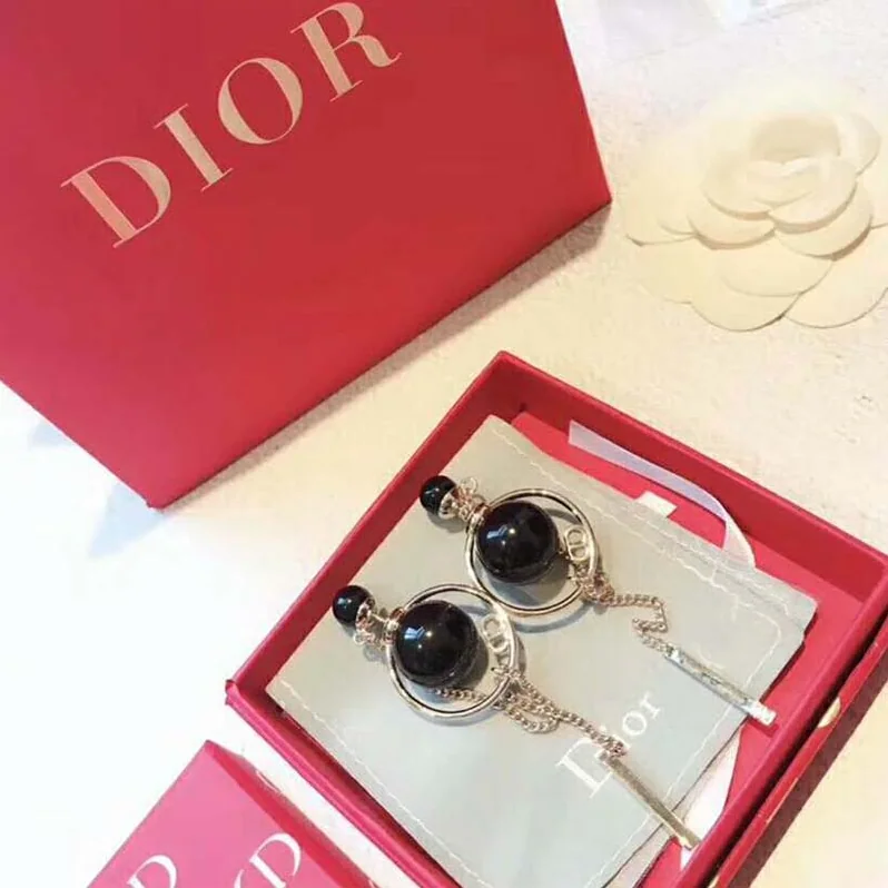 Dior Dior Tribales Earrings for Women in Black
