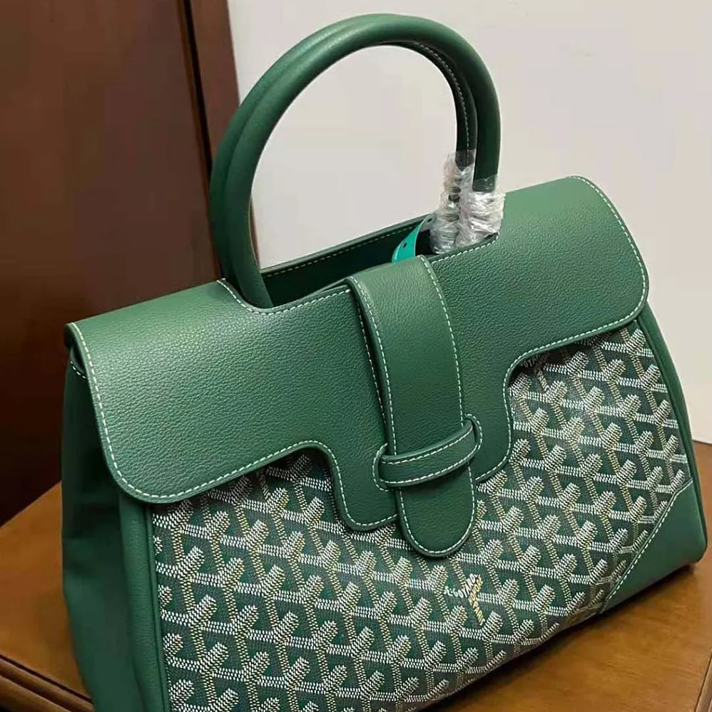 Goyard Saïgon Tote Bag for Women in Green Goyard Saïgon Tote Bag for Women in Green
