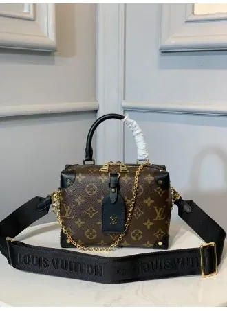 Louis Vuitton Petite Malle Souple Monogram Canvas Brown / LV