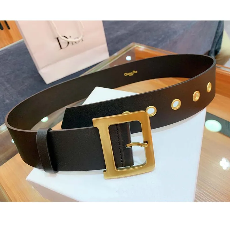 Dior Diorquake Belt in Black Calfskin for Women