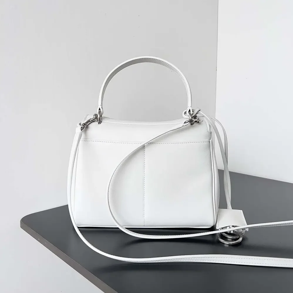 Balenciaga Rodeo Mini Handbag in White for Women