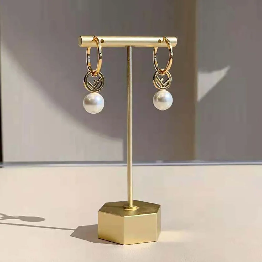 Fendi F Is Fendi Earrings Gold for Women in coloured