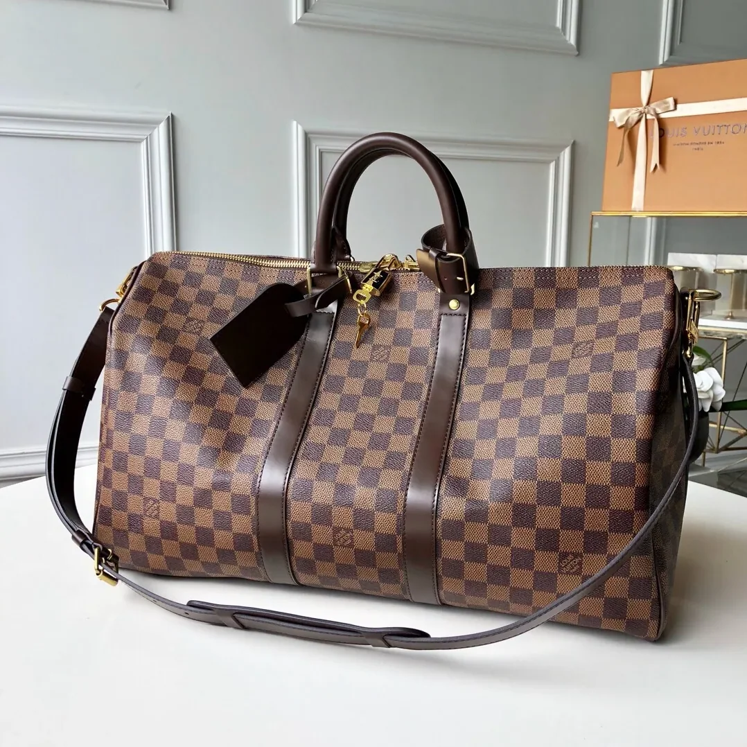 Louis Vuitton Luggage Bag Damier Brown