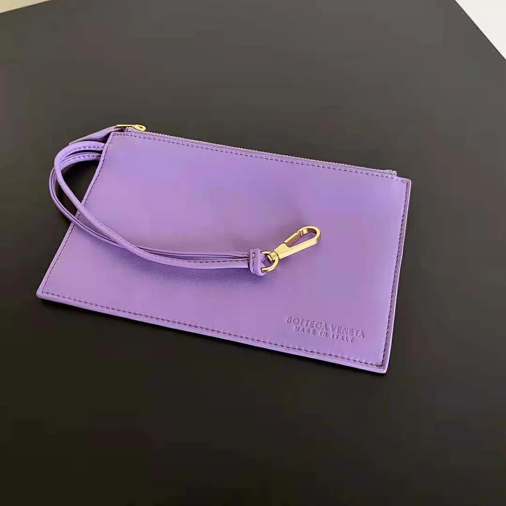 Bottega Veneta Mini Cabat Intreccio Leather Tote Bag with Detachable Strap for Women in Purple