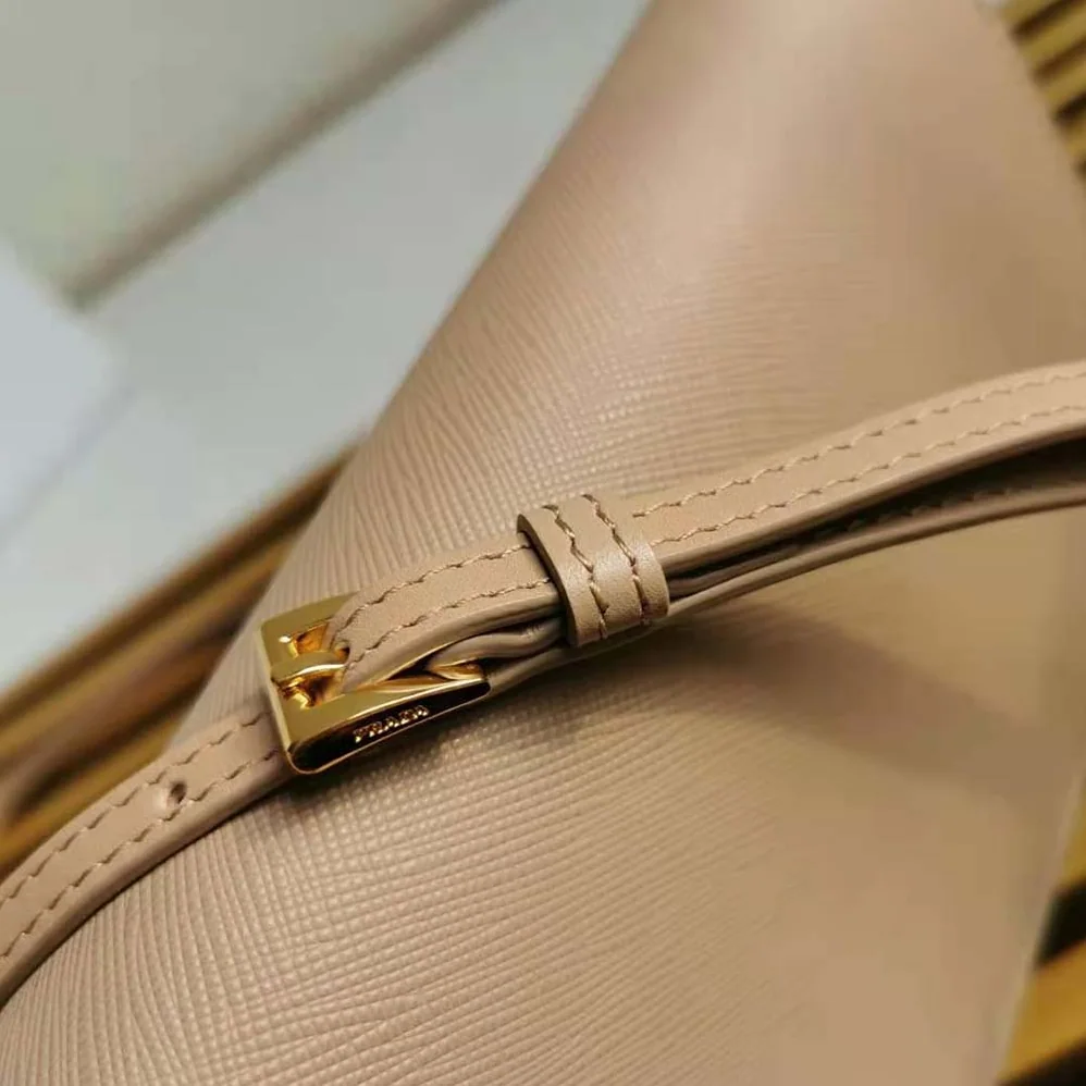 Prada Ladies Saffiano Leather Mini Bag in Sandy Prada Ladies Saffiano Leather Mini Bag in Sandy