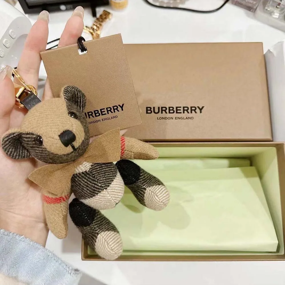 Burberry Thomas Bear Charm with Bow Tie for Unisex Burberry Thomas Bear Charm with Bow Tie for Unisex
