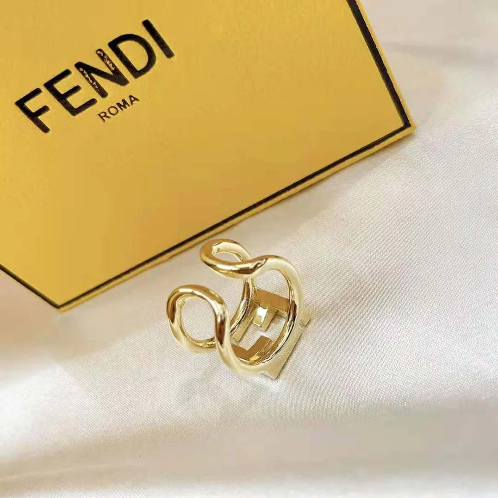 Fendi FF Gold for Women in Colored Ring Fendi FF Gold for Women in Colored Ring