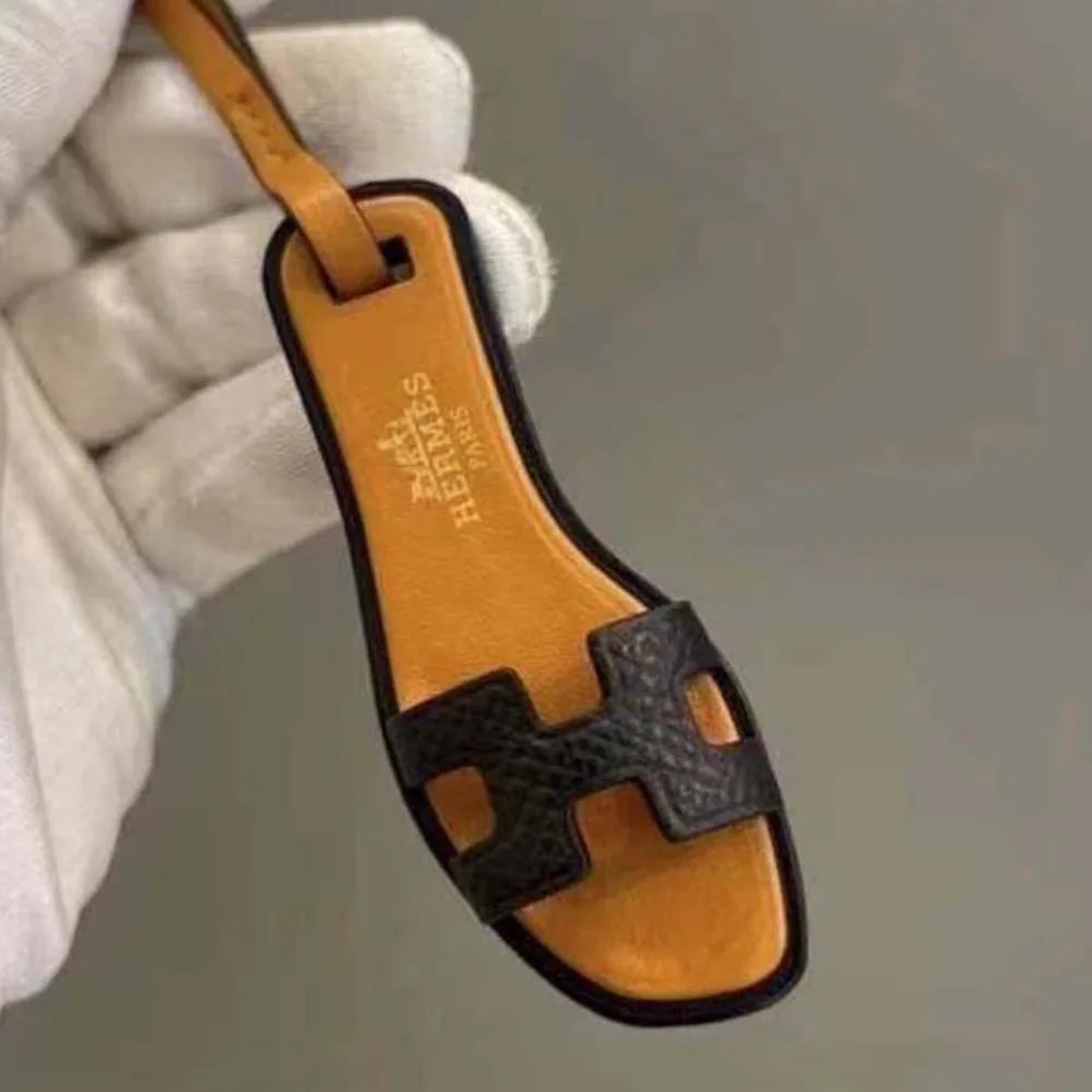 Hermes Oran Nano Charm in Black