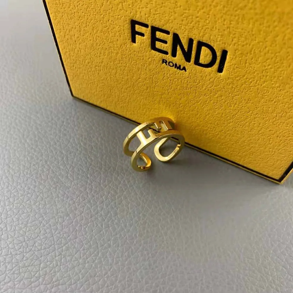 Fendi O'lock Gold for Women in Colored Ring
