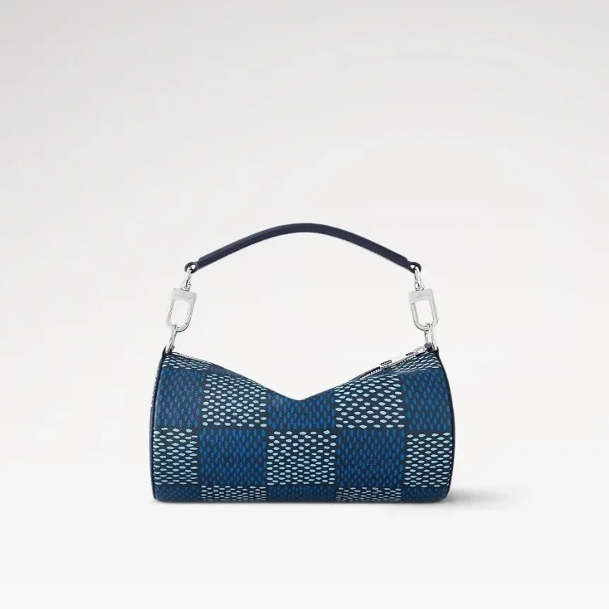 Louis Vuitton Soft Polochon PM Bag Blue / Louis Vuitton Soft Polochon PM Bag Blue /