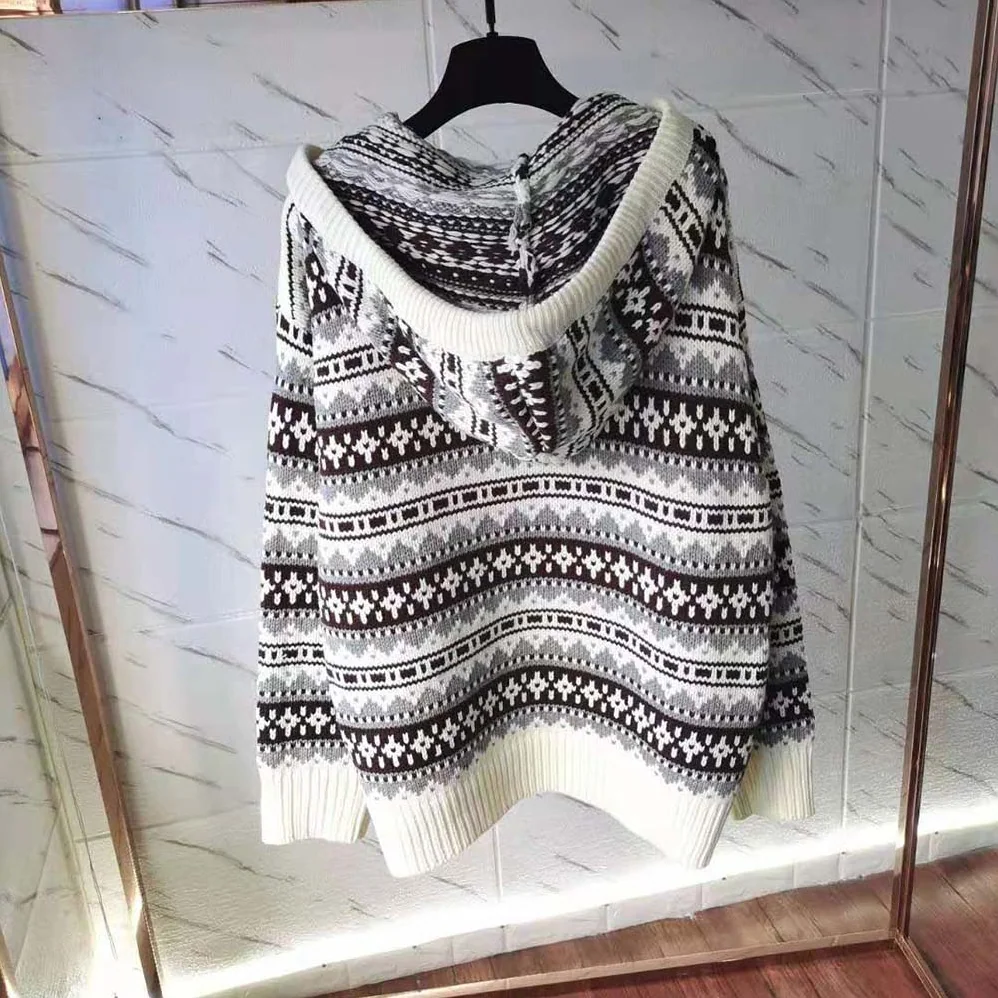 Celine Oversized Shetland Baja Pullover for Women Celine Oversized Shetland Baja Pullover for Women
