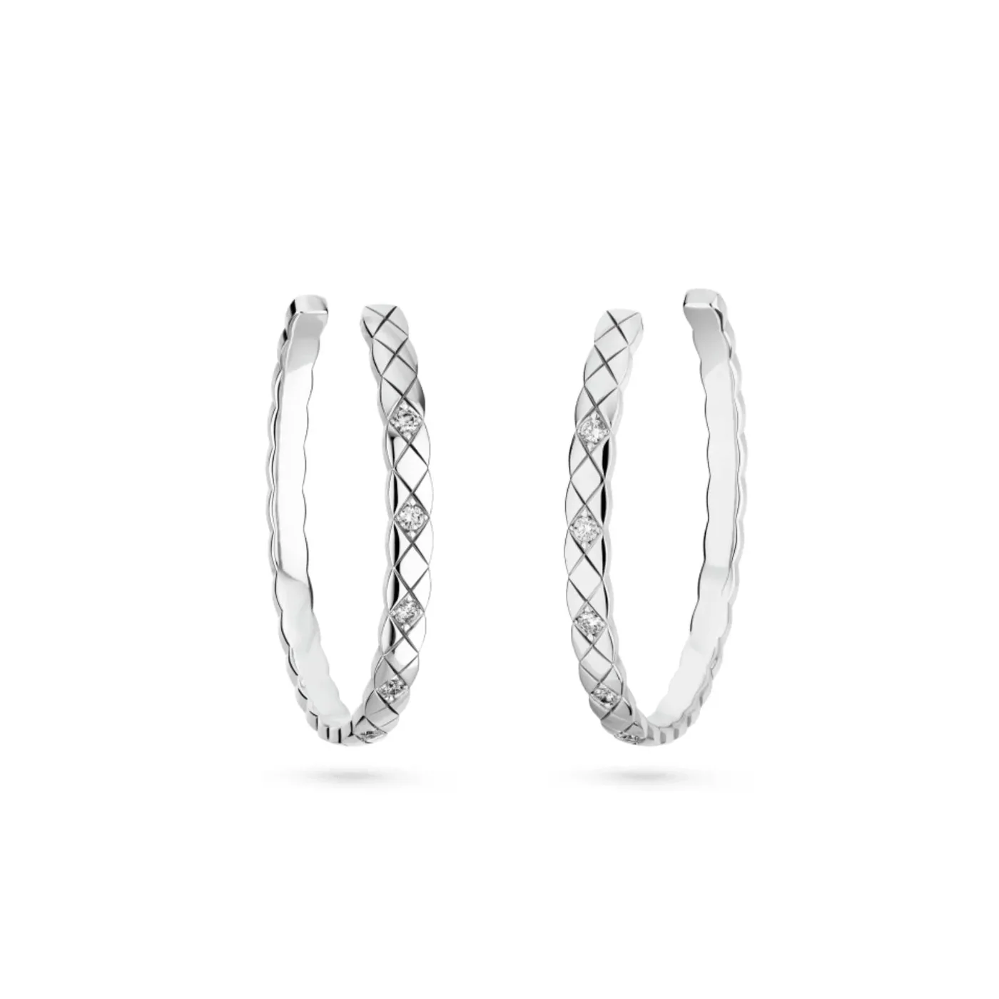 Chanel Coco Crush Hoop Earrings