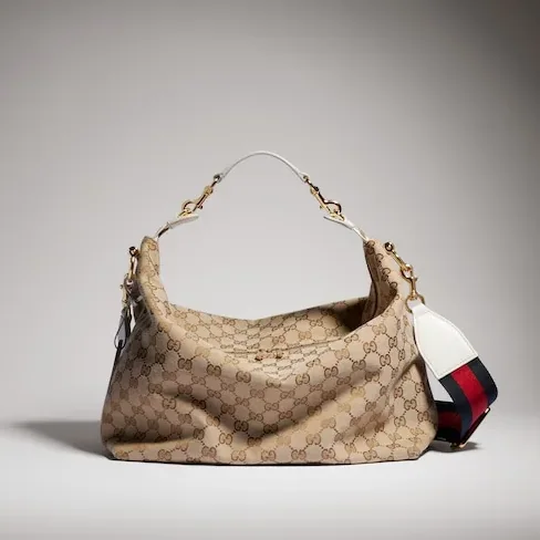 Gucci Brera Medium Crossbody Bag / Sand/ Dark Brown Gold Hardware A00B4O FAFV9 9664 Gucci Brera Medium Crossbody Bag / Sand/ Dark Brown Gold Hardware A00B4O FAFV9 9664