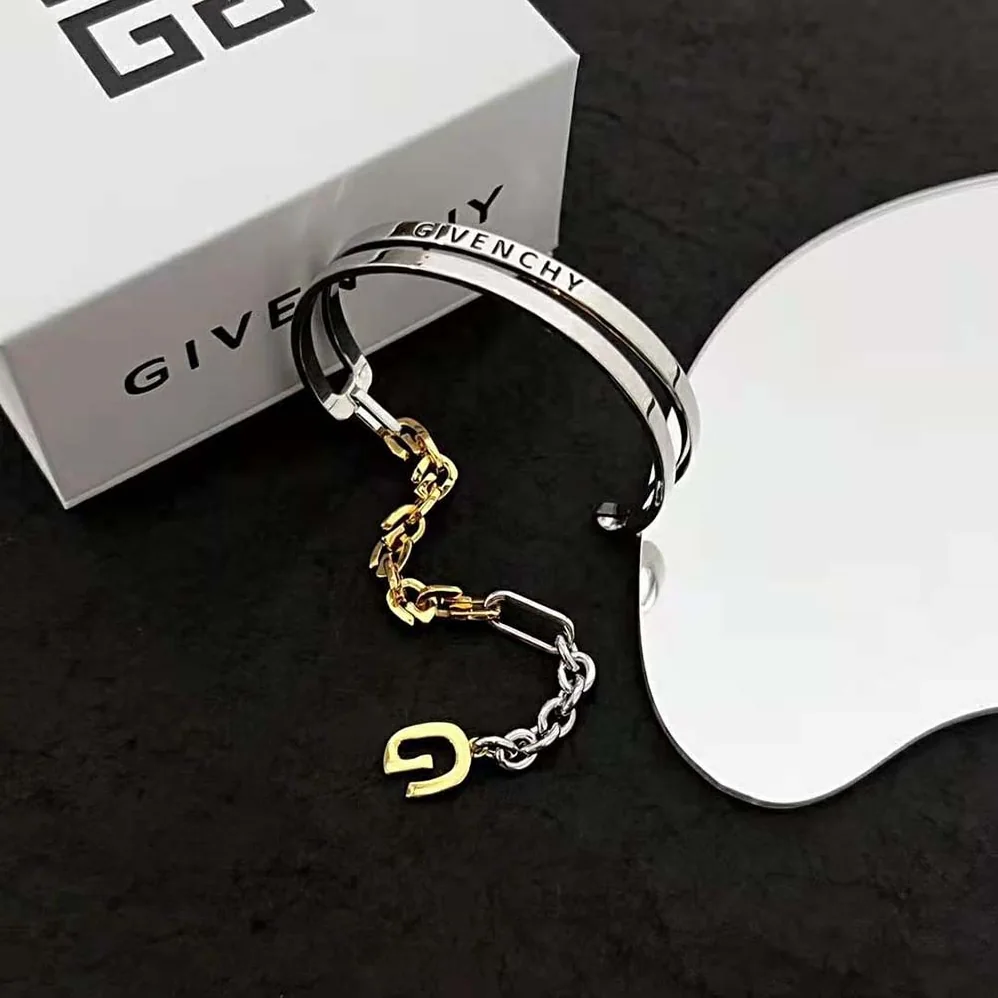 Givenchy G Link Two Tone Bracelet for Women Givenchy G Link Two Tone Bracelet for Women