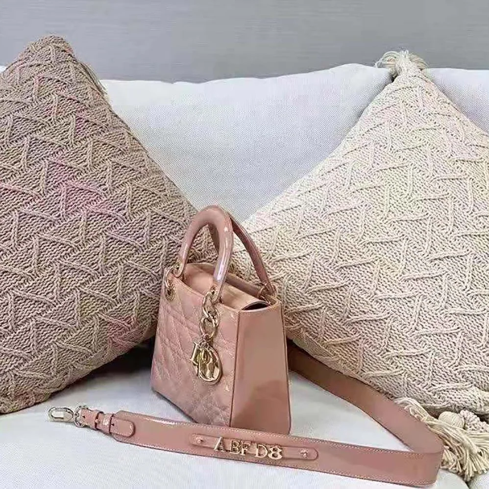 Dior Small Lady Dior Bag Patent Calfskin