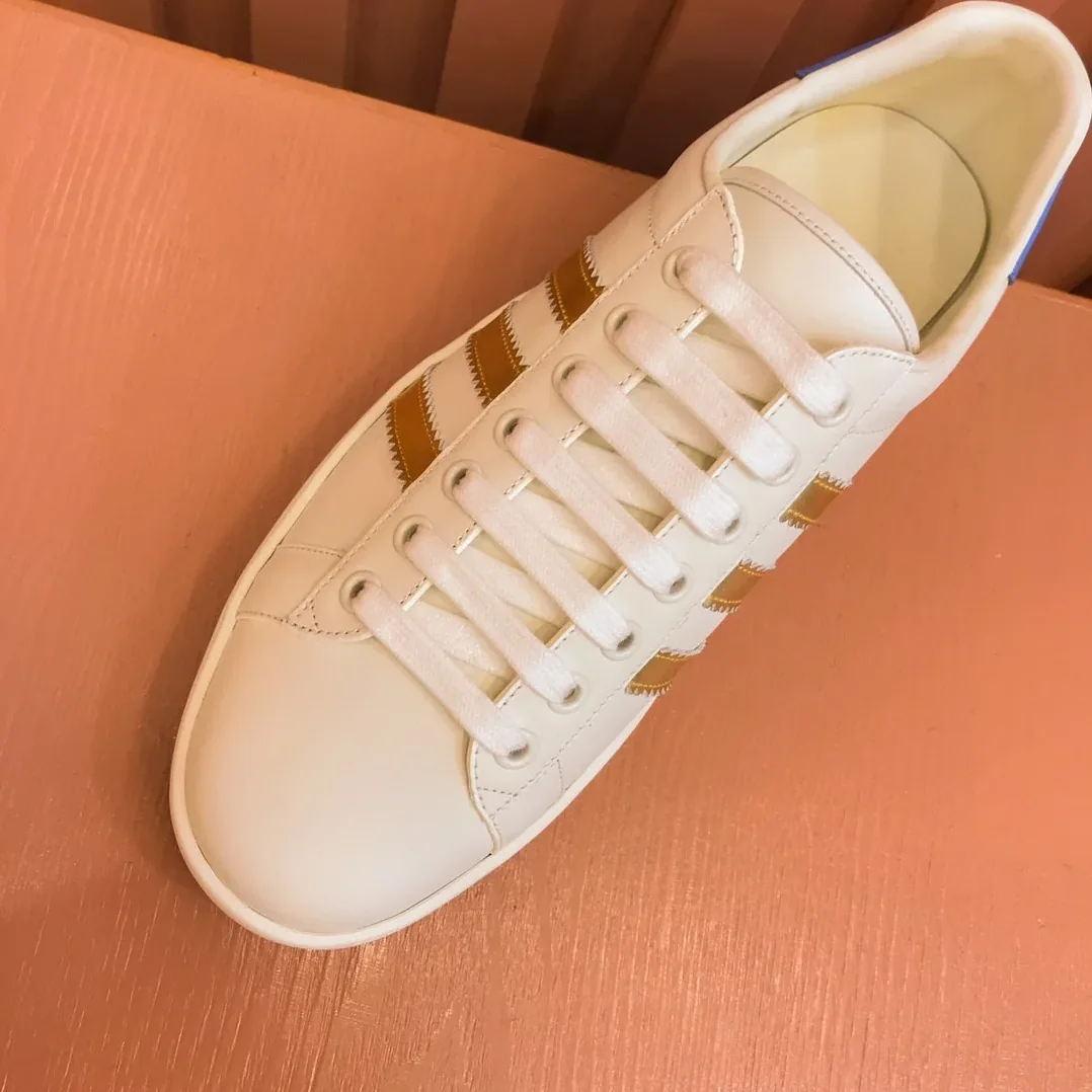 Gucci x Adidas Sneaker White Blue for Men Gucci x Adidas Sneaker White Blue for Men